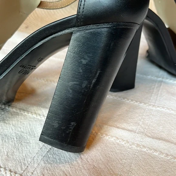 Ralph Lauren “Norah” Heeled Sandals Sz. 38.5 - Picture 7 of 10